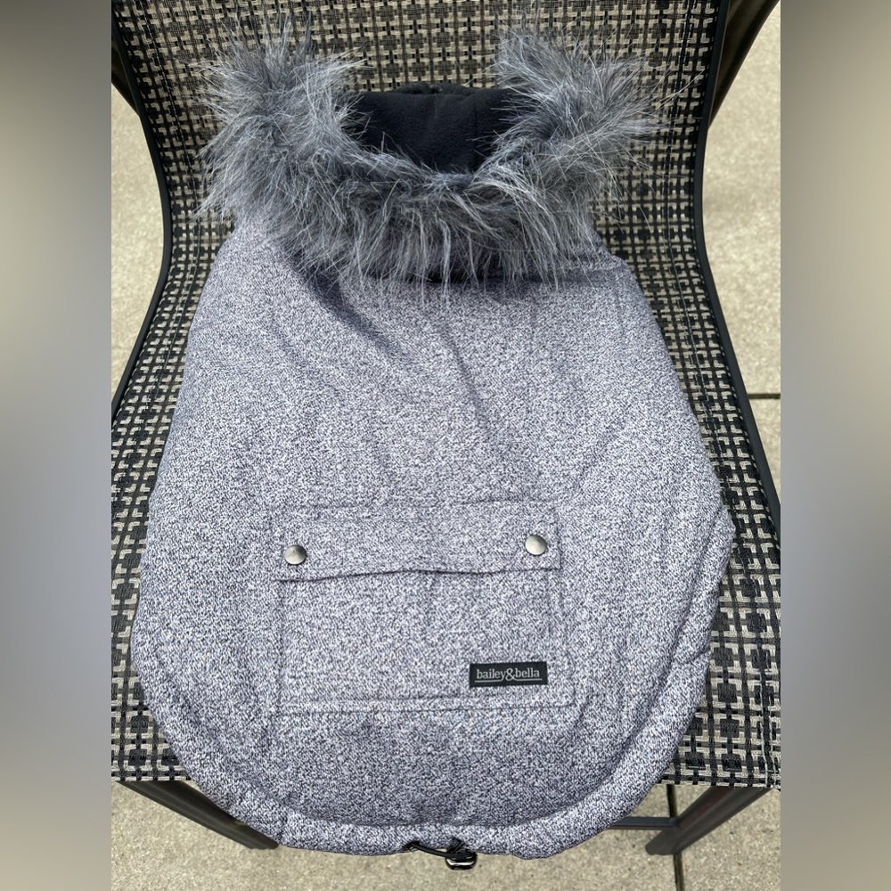 Bailey & Bella dog jacket with hood